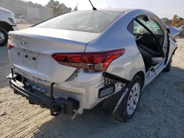Photo 4 from auction – 2021 HYUNDAI ACCENT SE with VIN 3KPC24A68ME135080