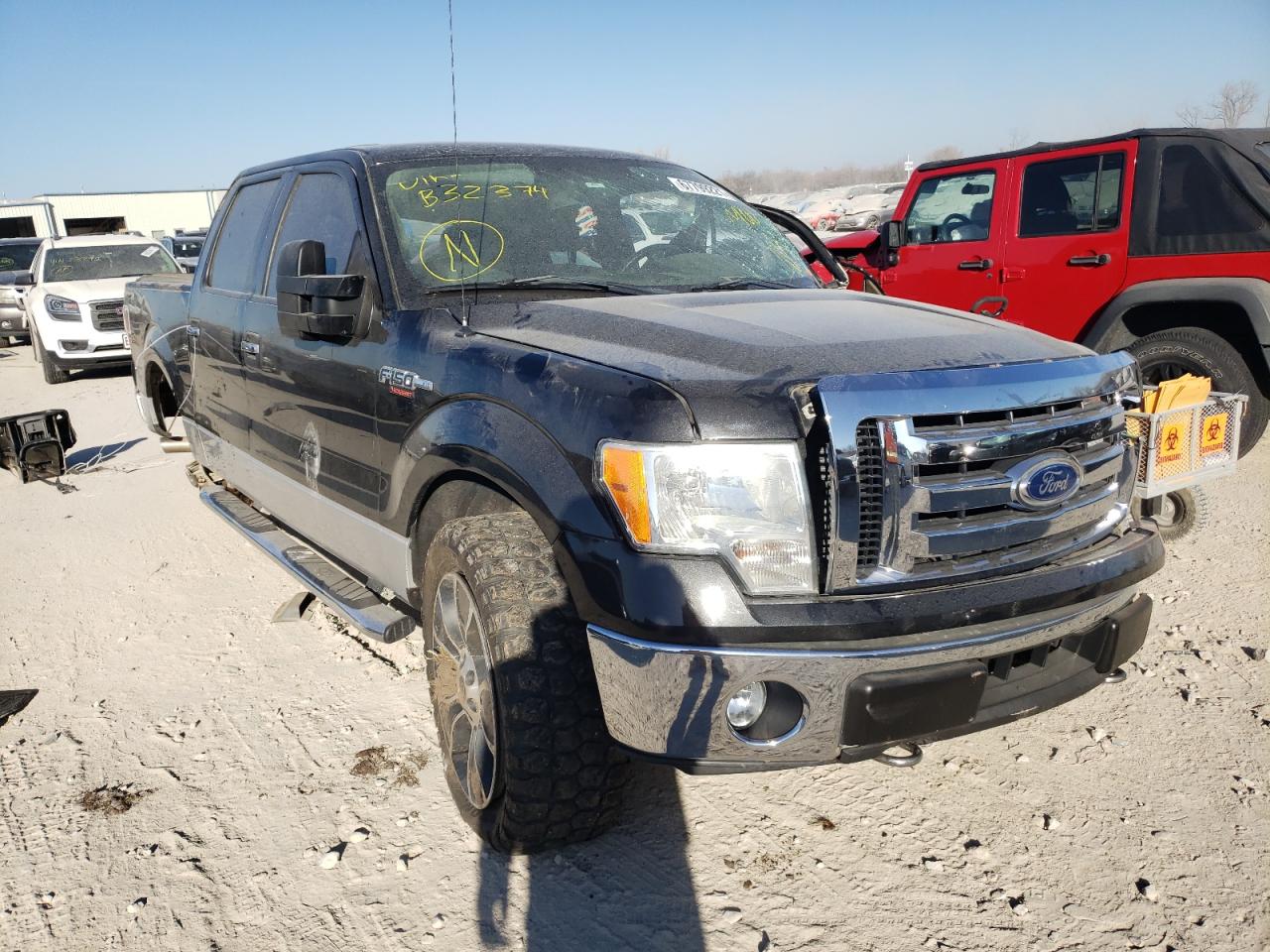 Photo 1 from auction – 2011 FORD F150 SUPER with VIN 1FTFW1ET6BFB32374