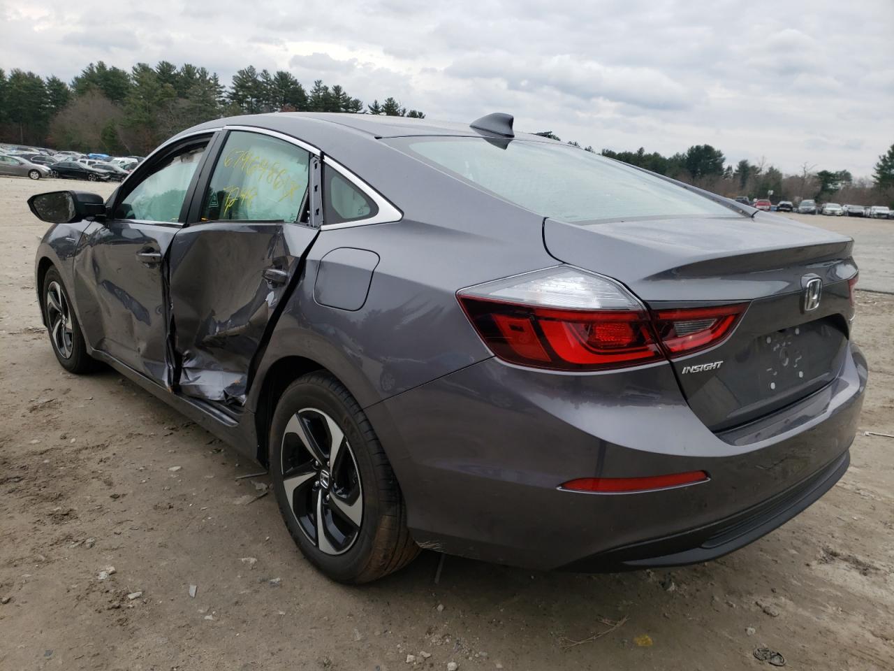 Photo 3 from auction – 2021 HONDA INSIGHT EX with VIN 19XZE4F59ME010655