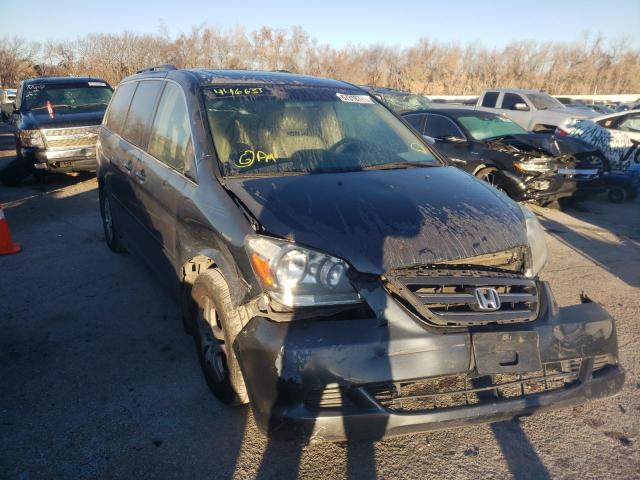 HONDA ODYSSEY EX 2006 with VIN 5FNRL38716B446637 - Photo from auction