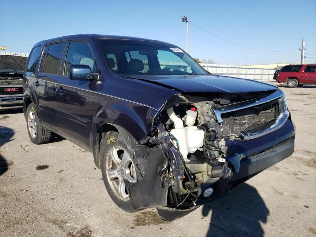 HONDA PILOT EXL 2012 with VIN 5FNYF4H63CB034344 - Photo from auction
