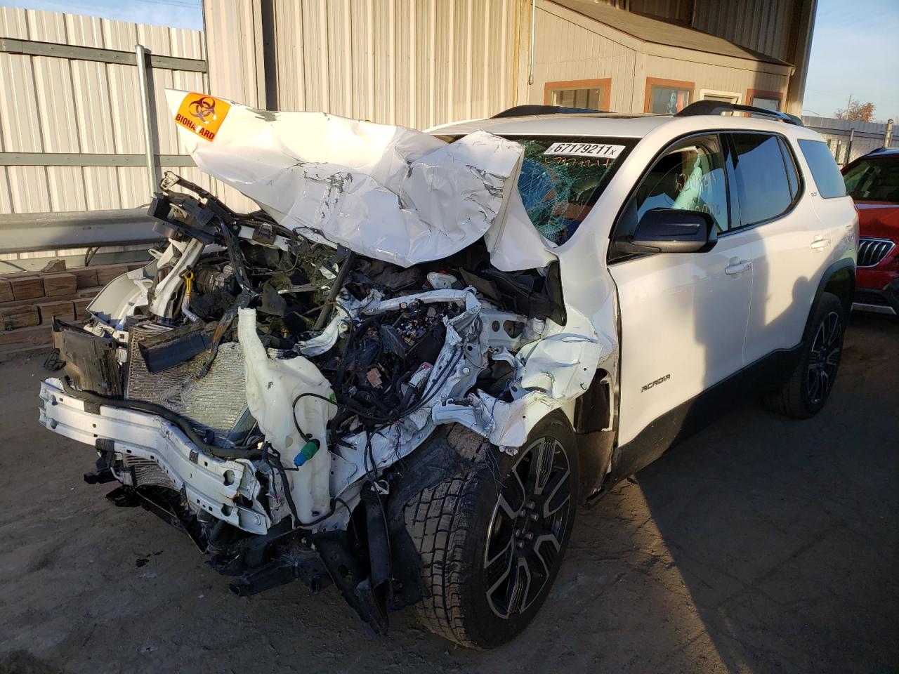 Photo 2 from auction – 2019 GMC ACADIA SLT with VIN 1GKKNULS6KZ199279