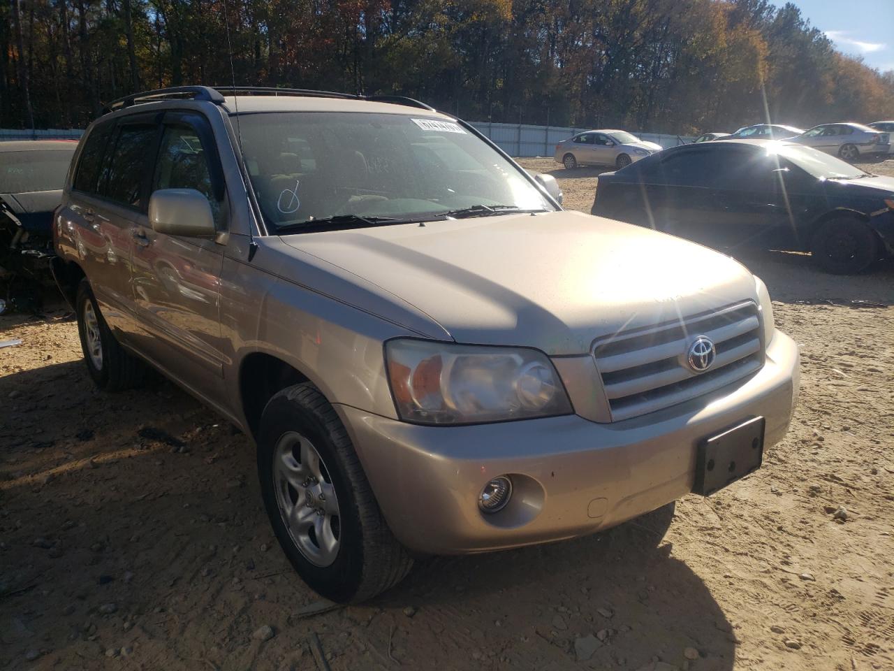 TOYOTA HIGHLANDER 2004 with VIN JTEGD21A940097304 - Photo from auction