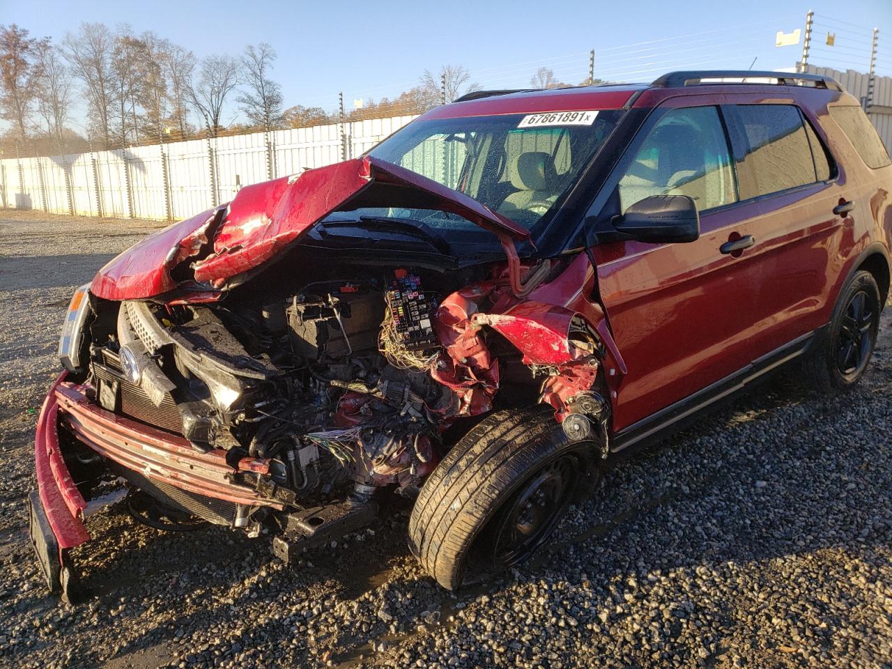 Photo 2 from auction – 2014 FORD EXPLORER with VIN 1FM5K7B83EGA74356