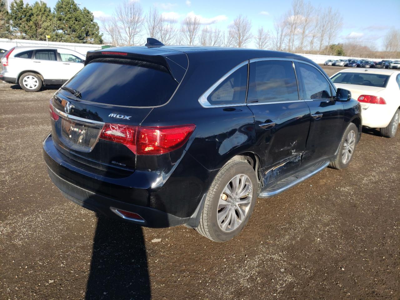 Photo 4 from auction – 2015 ACURA MDX TECHNO with VIN 5FRYD4H42FB502961