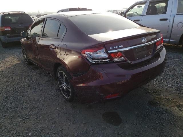 Photo 3 from auction – 2013 HONDA CIVIC LX with VIN 19XFB2F56DE203362