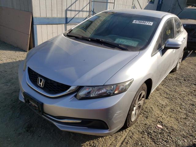 Photo 2 from auction – 2015 HONDA CIVIC LX with VIN 19XFB2F50FE236571