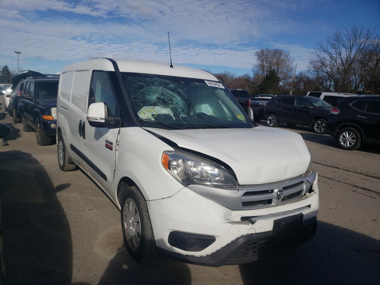 RAM PROMASTER 2015 with VIN ZFBERFBT1F6194889 - Photo from auction
