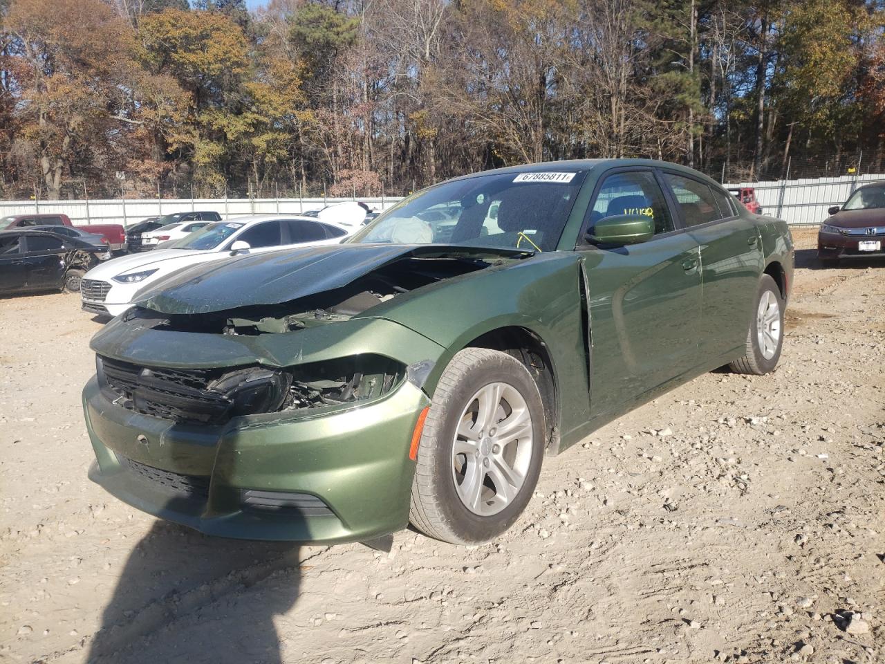 Photo 2 from auction – 2019 DODGE CHARGER SX with VIN 2C3CDXBG2KH658376