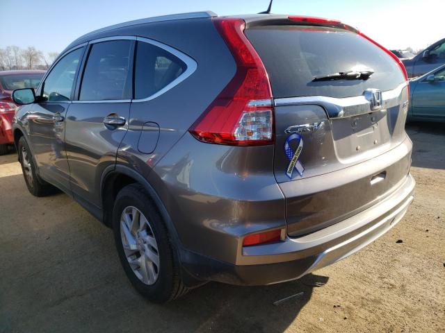 Photo 3 from auction – 2015 HONDA CR-V EXL with VIN 5J6RM4H73FL037033