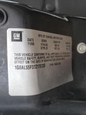 Photo 10 from auction – 2007 SATURN ION with VIN 1G8AL55F37Z170729