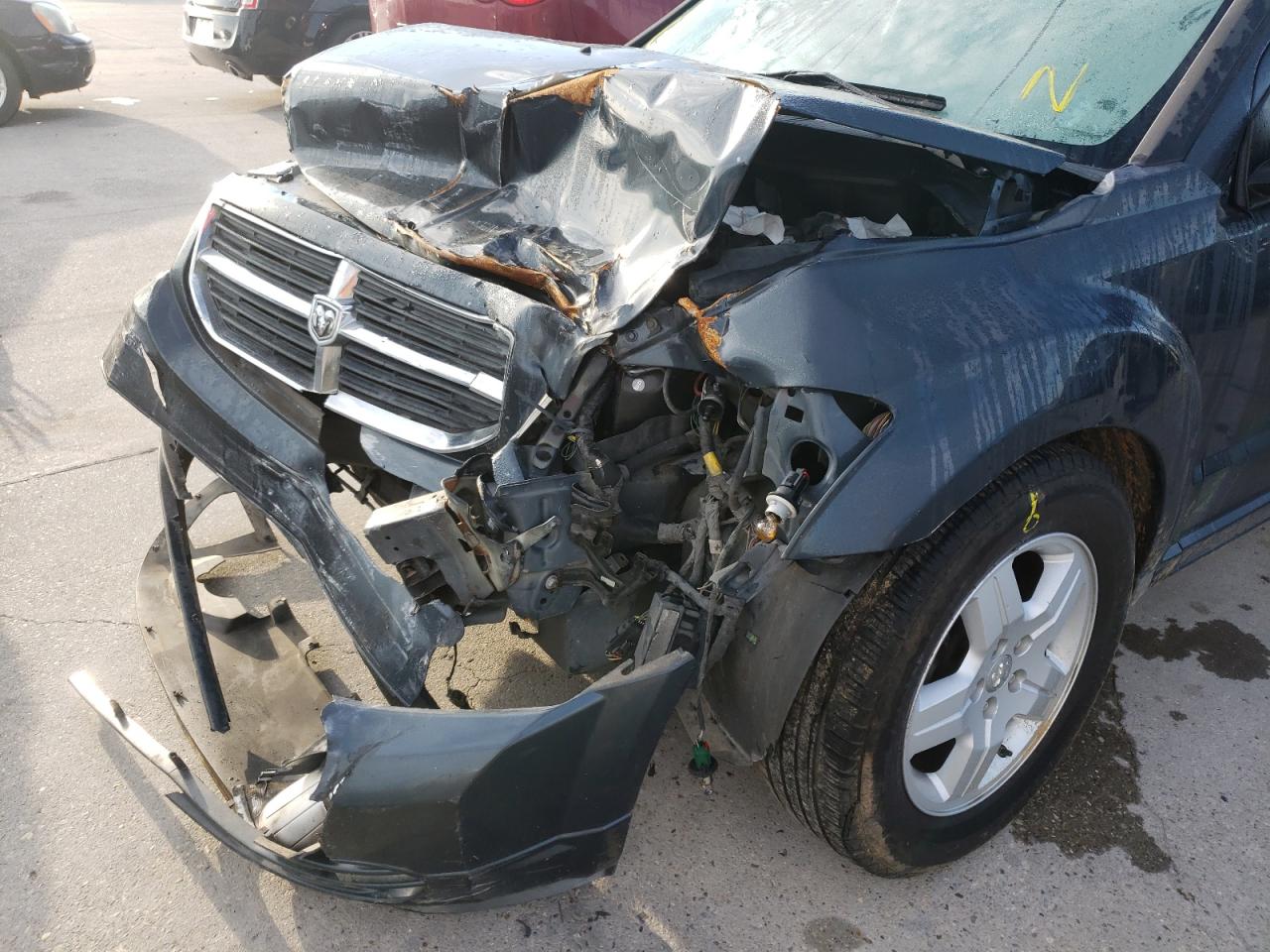 Photo 9 from auction – 2008 DODGE CALIBER with VIN 1B3HB48B48D545988