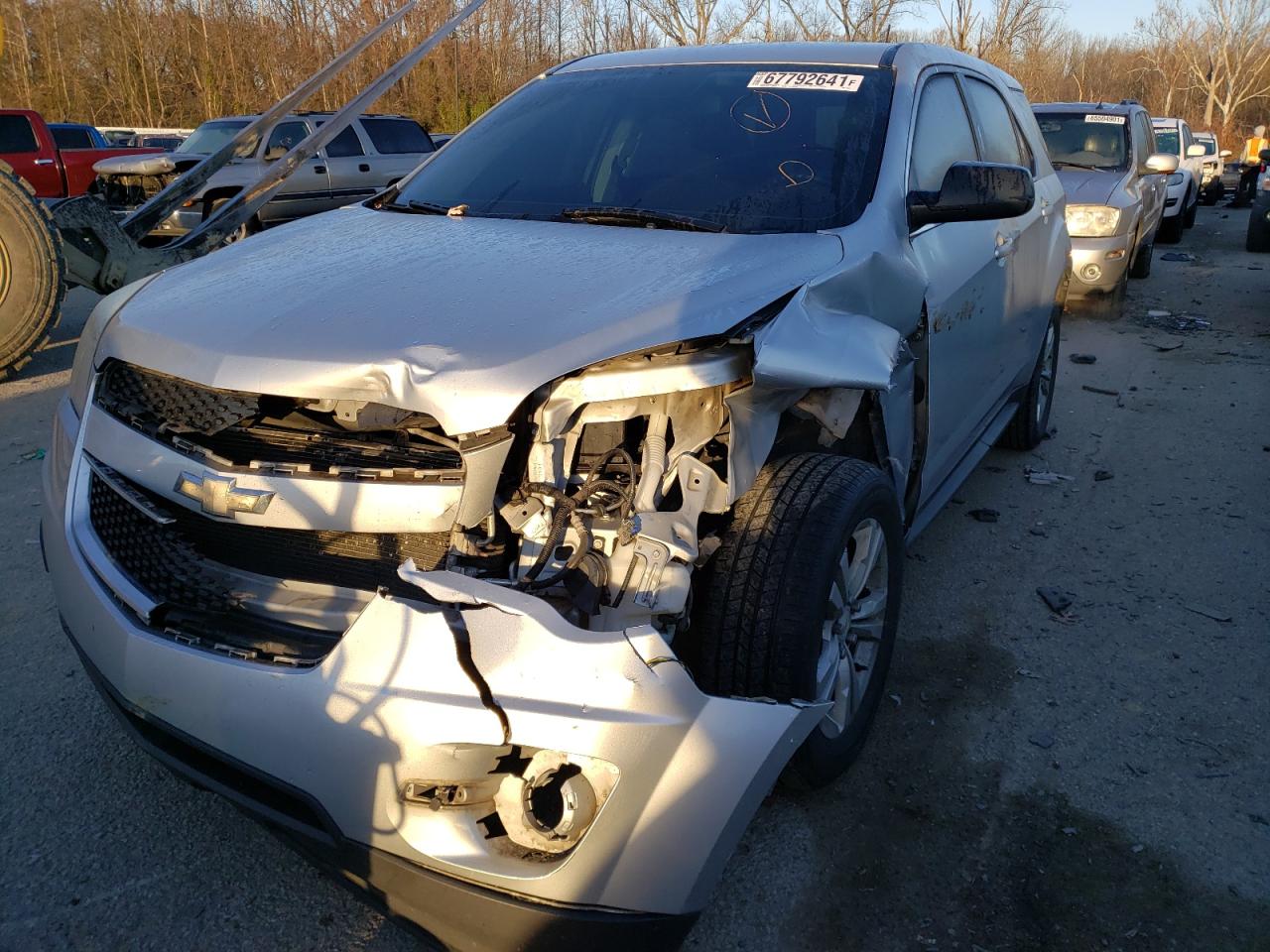 Photo 2 from auction – 2013 CHEVROLET EQUINOX LS with VIN 2GNALBEK8D6419137