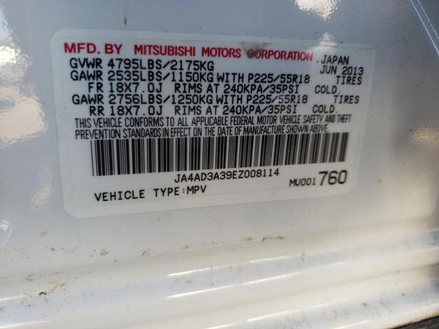 Photo 10 from auction – 2014 MITSUBISHI OUTLANDER with VIN JA4AD3A39EZ008114