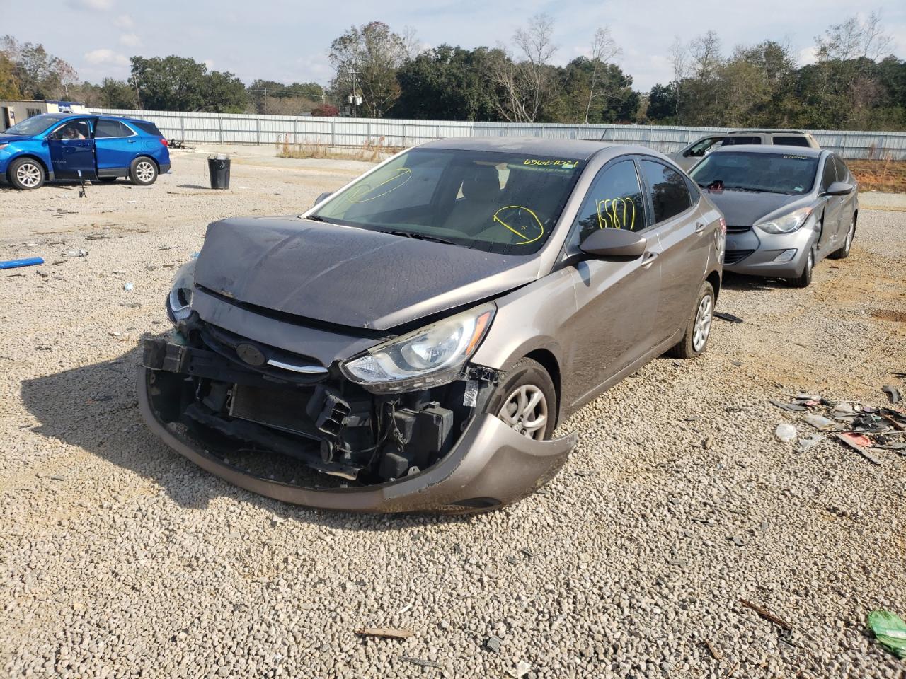 Photo 2 from auction – 2012 HYUNDAI ACCENT GLS with VIN KMHCT4AE9CU204519