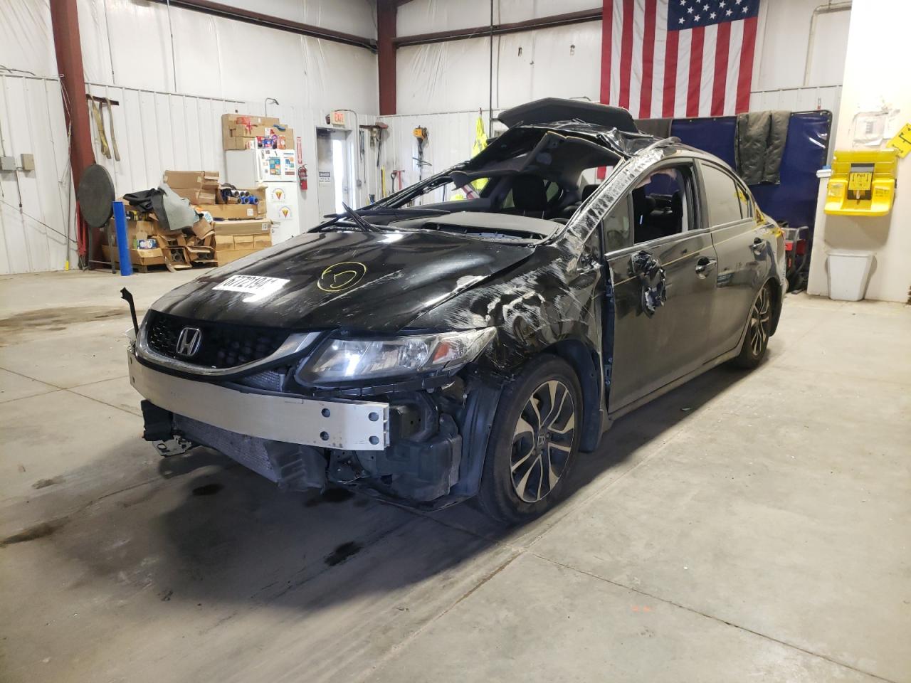 Photo 2 from auction – 2015 HONDA CIVIC EX with VIN 19XFB2F80FE086620