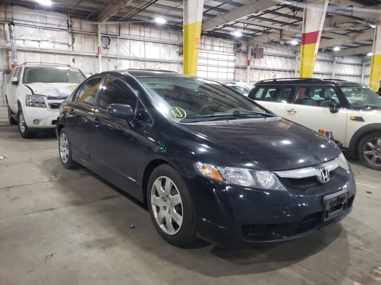 HONDA CIVIC LX 2010 with VIN 2HGFA1F59AH302045 - Photo from auction