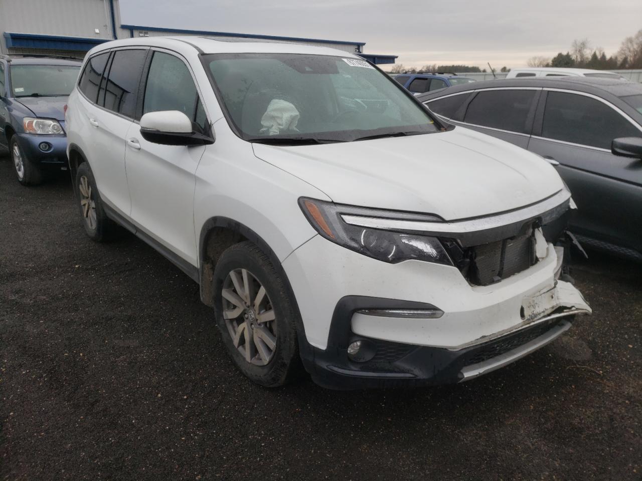 HONDA PILOT EXL 2020 with VIN 5FNYF6H58LB003075 - Photo from auction