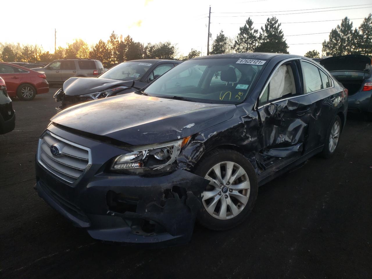 Photo 2 from auction – 2015 SUBARU LEGACY 2.5 with VIN 4S3BNAC63F3053167