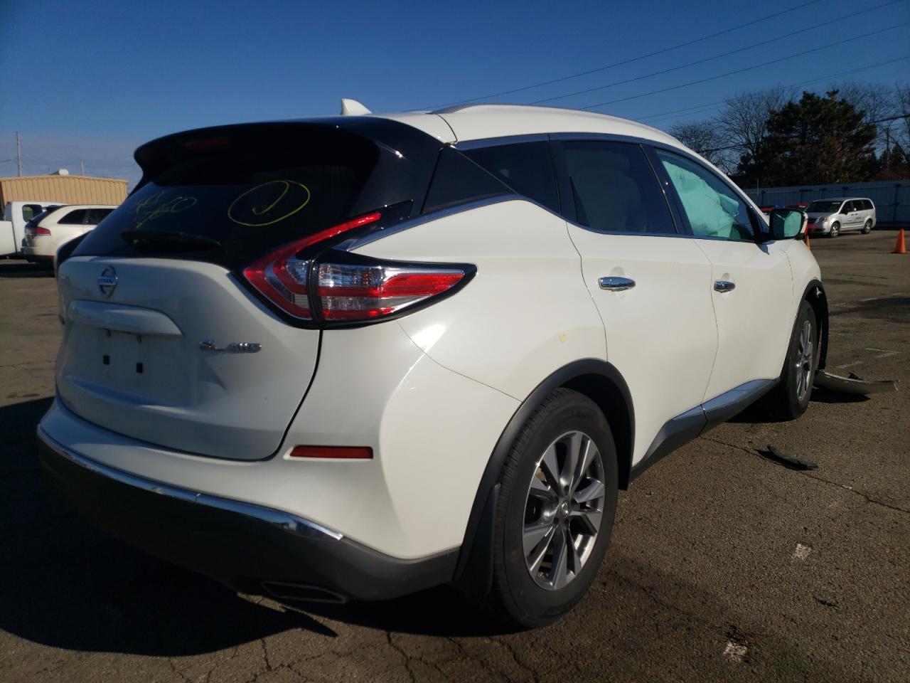 Photo 4 from auction – 2016 NISSAN MURANO S with VIN 5N1AZ2MH2GN143739