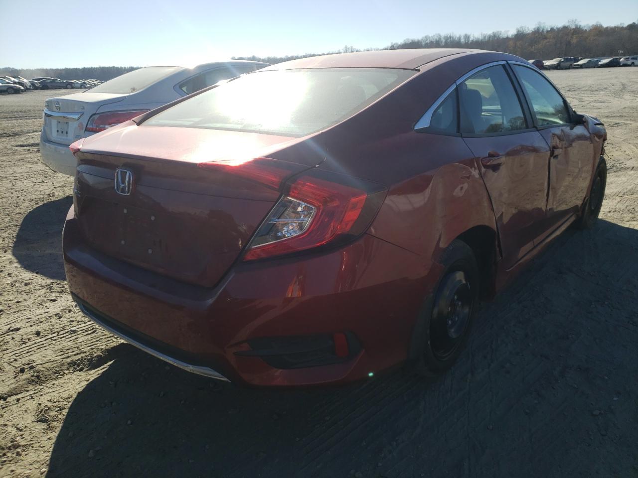 Photo 4 from auction – 2021 HONDA CIVIC LX with VIN 2HGFC2F69MH539888