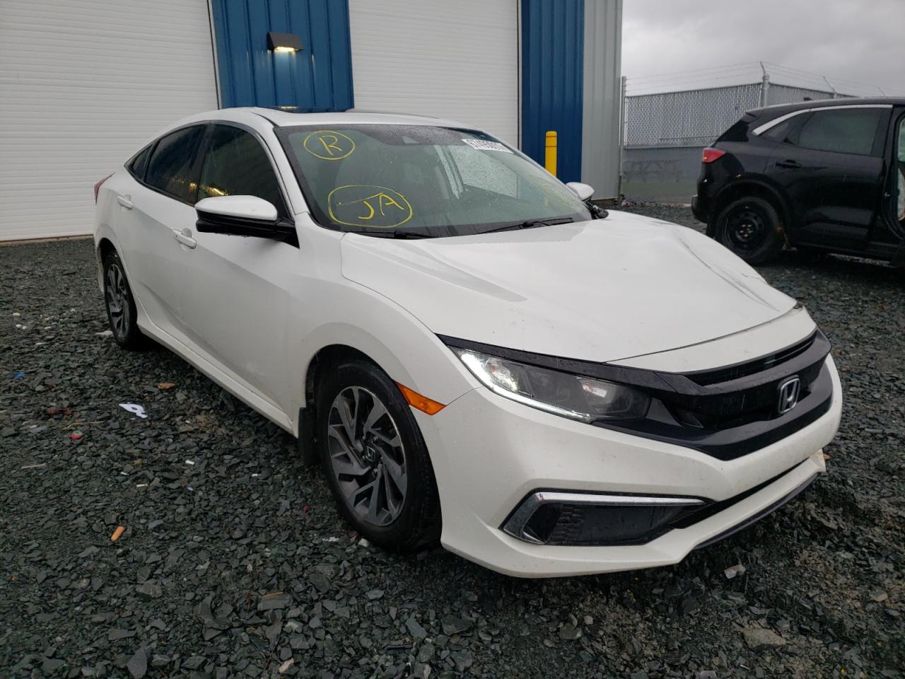 HONDA CIVIC EX 2019 with VIN 2HGFC2F77KH038357 - Photo from auction