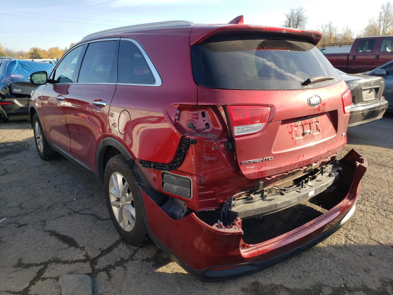 Photo 3 from auction – 2016 KIA SORENTO LX with VIN 5XYPG4A39GG054914