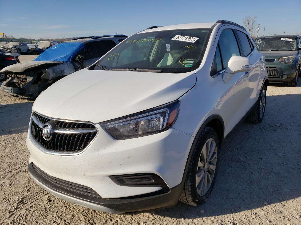 Photo 2 from auction – 2017 BUICK ENCORE PRE with VIN KL4CJASB3HB030358