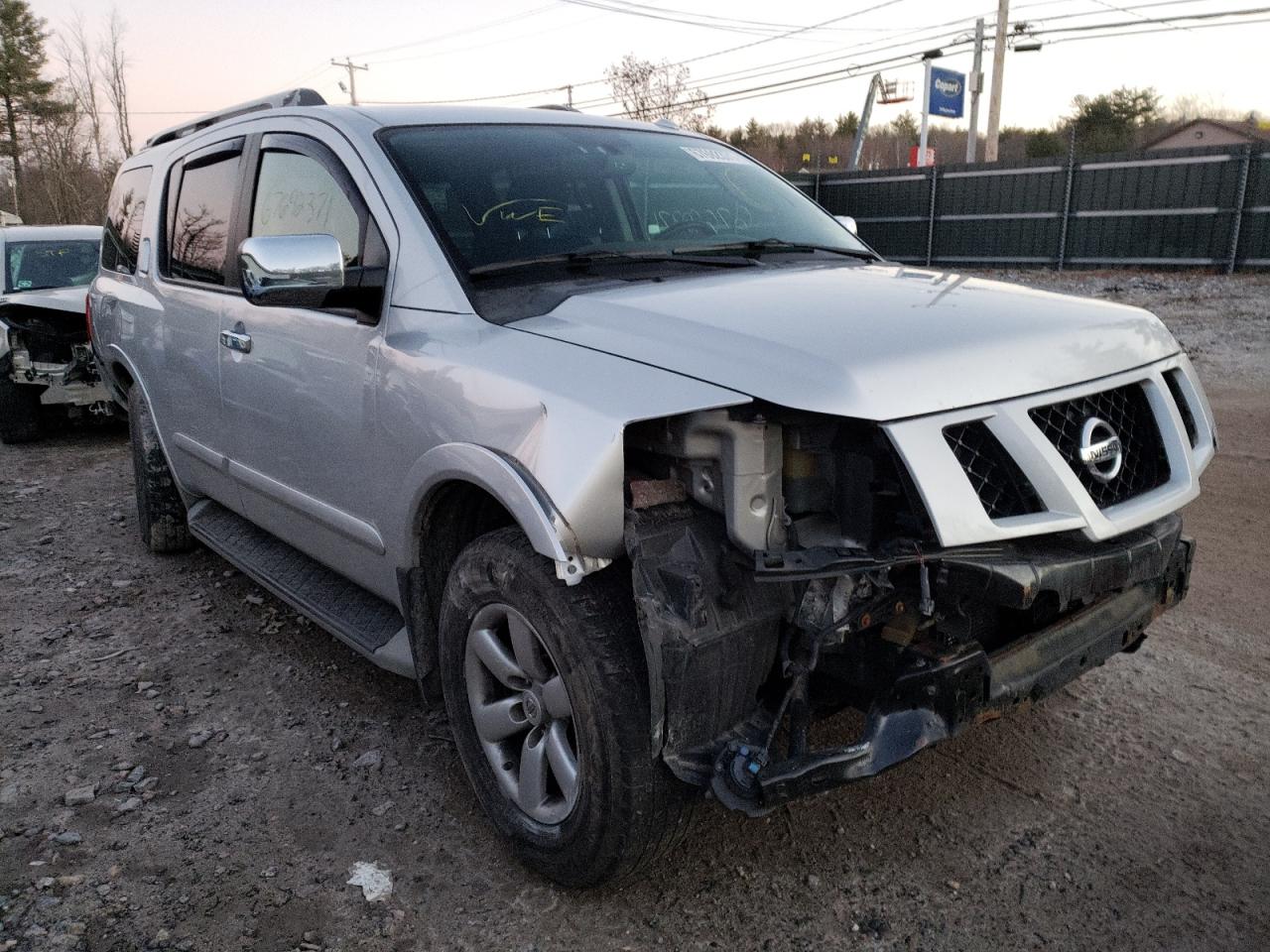 NISSAN ARMADA SV 2012 with VIN 5N1AA0NC6CN616504 - Photo from auction
