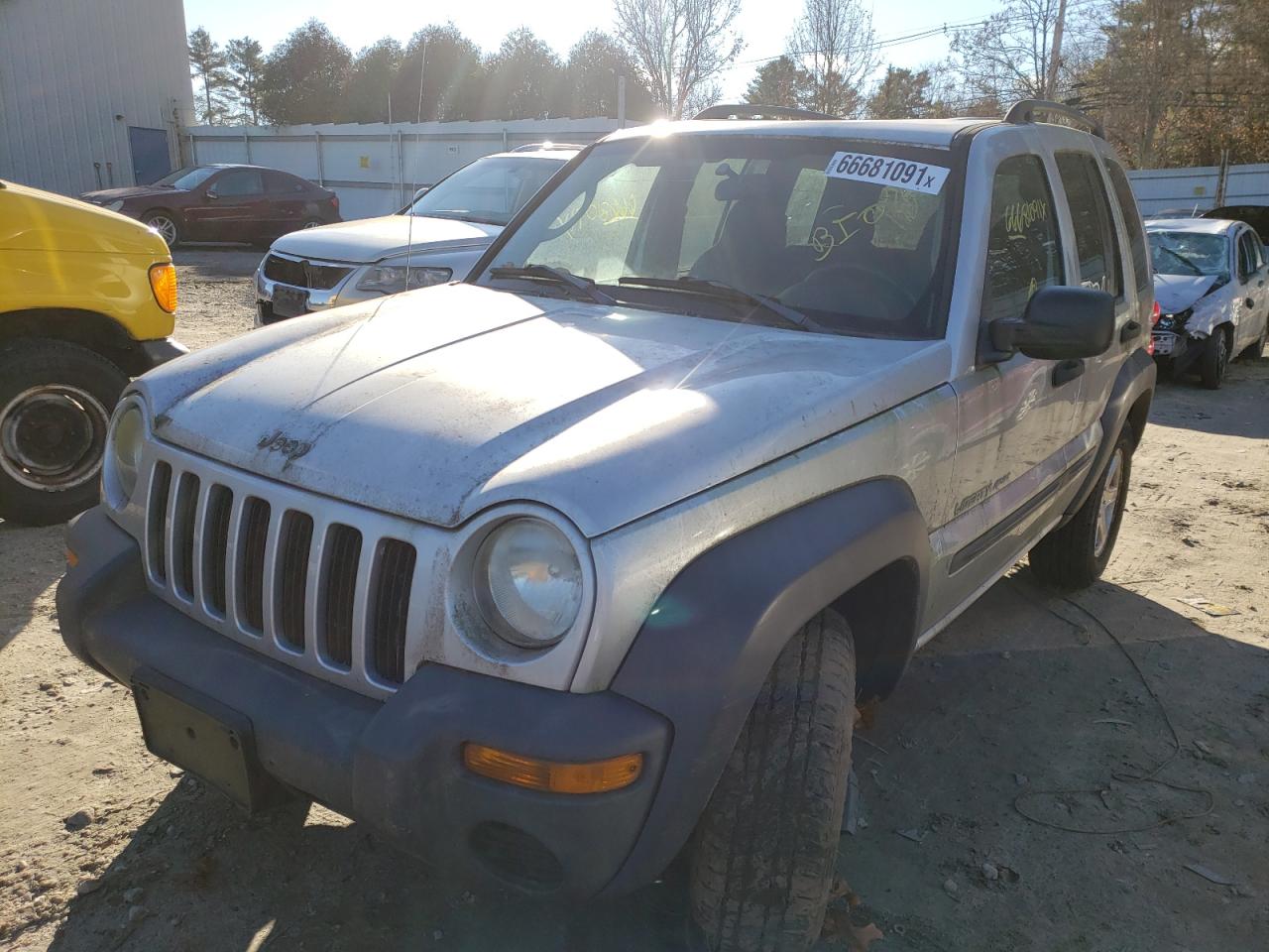 Photo 2 from auction – 2003 JEEP LIBERTY SP with VIN 1J4GL48K03W732711