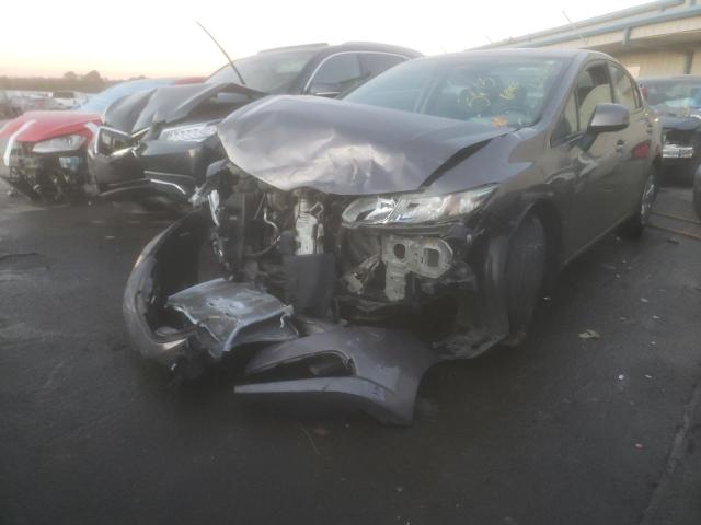 Photo 2 from auction – 2013 HONDA CIVIC LX with VIN 19XFB2F52DE094480