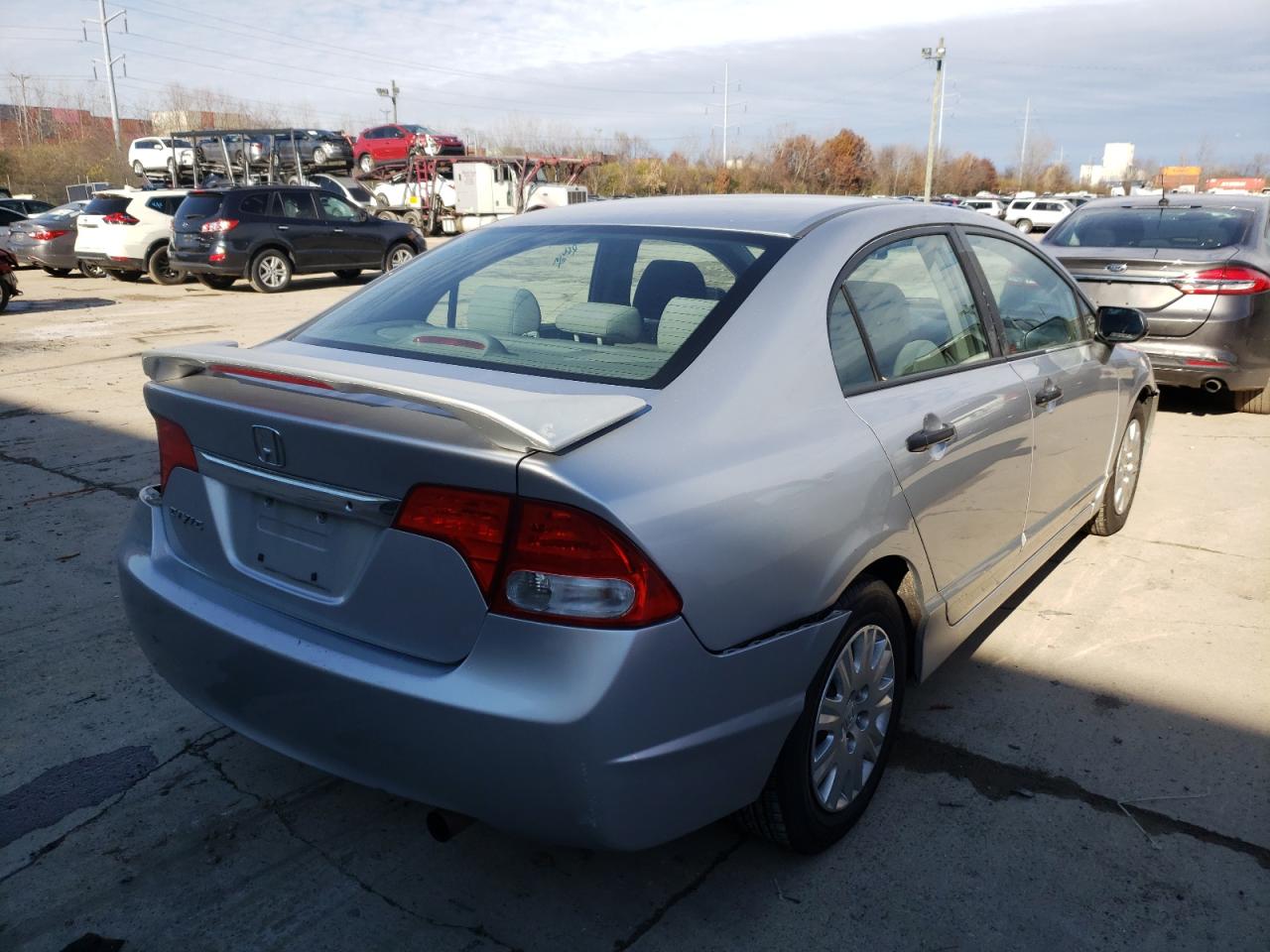 Photo 9 from auction – 2010 HONDA CIVIC VP with VIN 19XFA1F33AE026454
