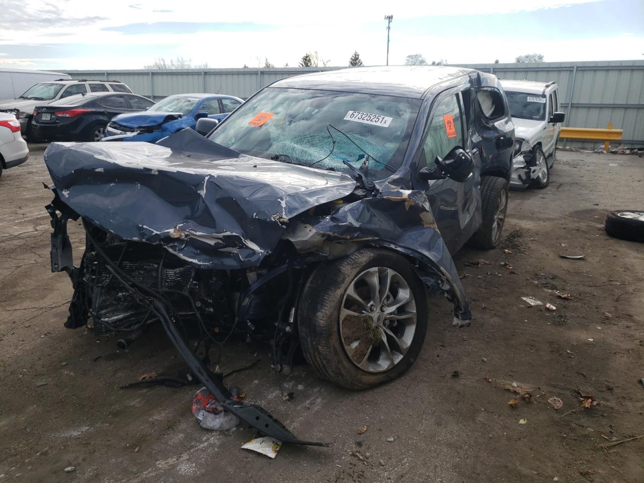 Photo 2 from auction – 2020 DODGE DURANGO GT with VIN 1C4RDJDG0LC302142