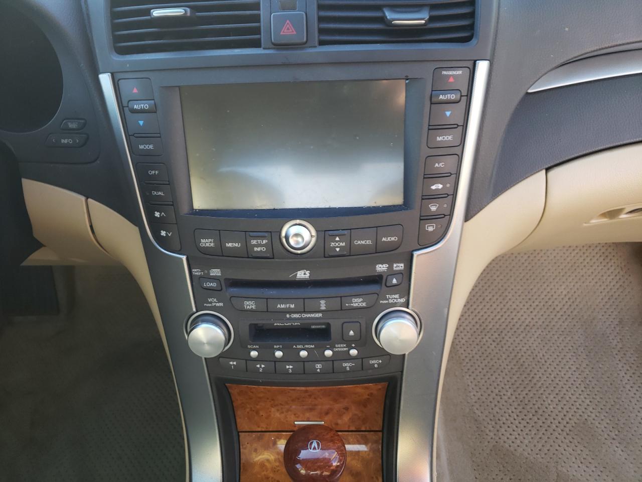 Photo 9 from auction – 2006 ACURA 3.2TL with VIN 19UUA66236A059607