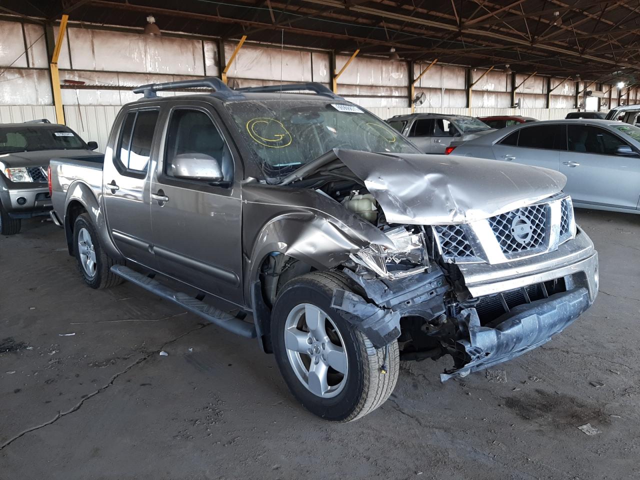 NISSAN FRONTIER C 2005 with VIN 1N6AD07U65C412900 - Photo from auction