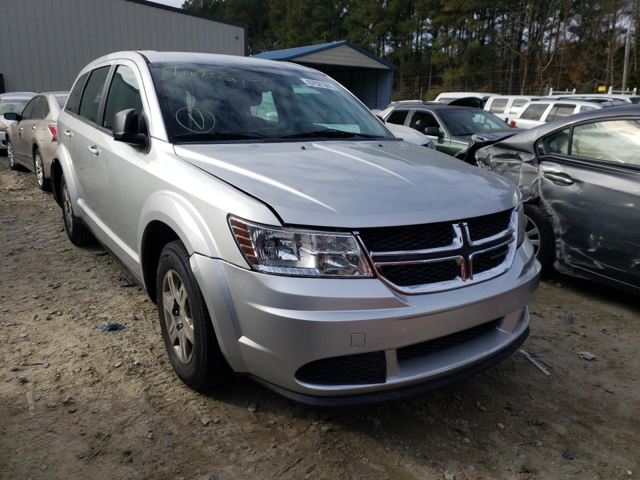 DODGE JOURNEY SE 2012 with VIN 3C4PDCAB9CT306934 - Photo from auction
