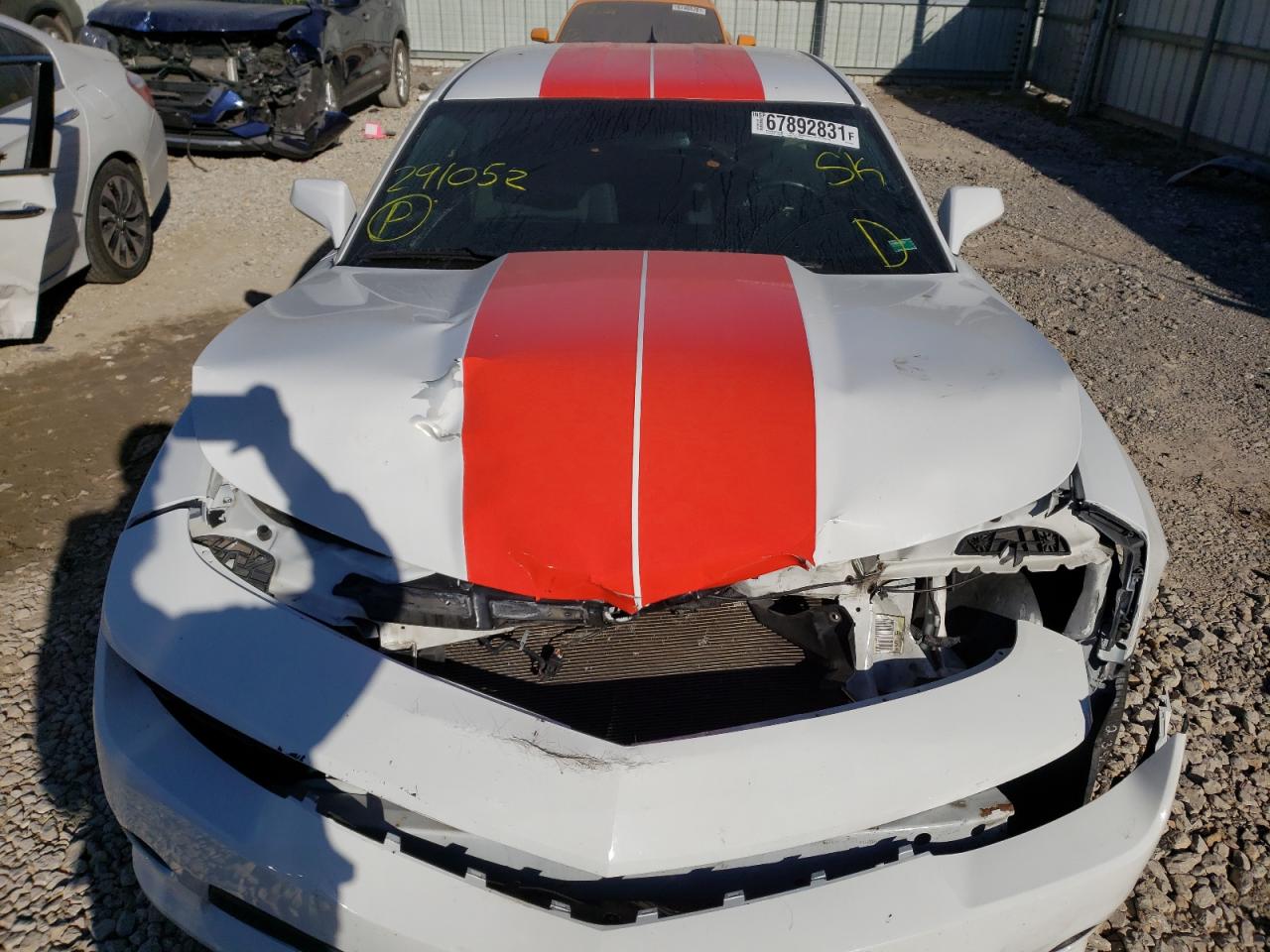 Photo 7 from auction – 2015 CHEVROLET CAMARO LT with VIN 2G1FD1E34F9291052