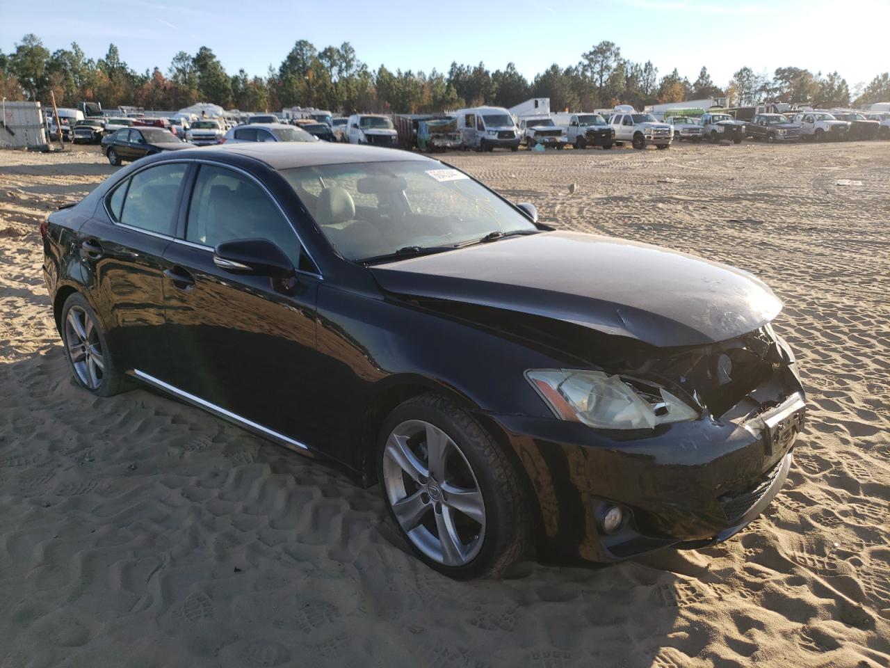 LEXUS IS 250 2012 with VIN JTHBF5C25C5165159 - Photo from auction