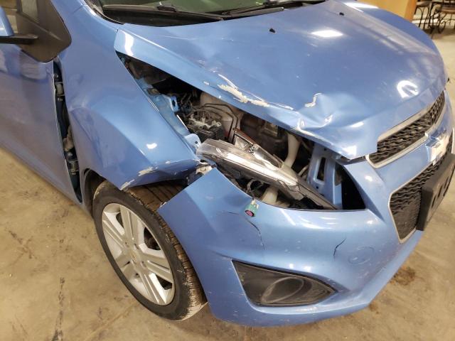 Photo 9 from auction – 2014 CHEVROLET SPARK LS with VIN KL8CB6S95EC589065