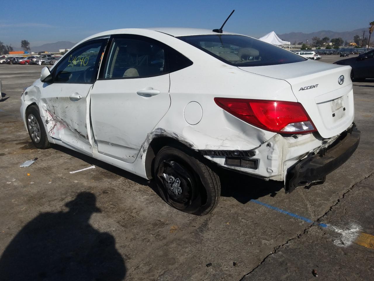 Photo 3 from auction – 2016 HYUNDAI ACCENT SE with VIN KMHCT4AE3GU050685