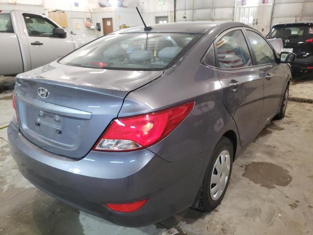 Photo 4 from auction – 2015 HYUNDAI ACCENT GLS with VIN KMHCT4AE2FU901549