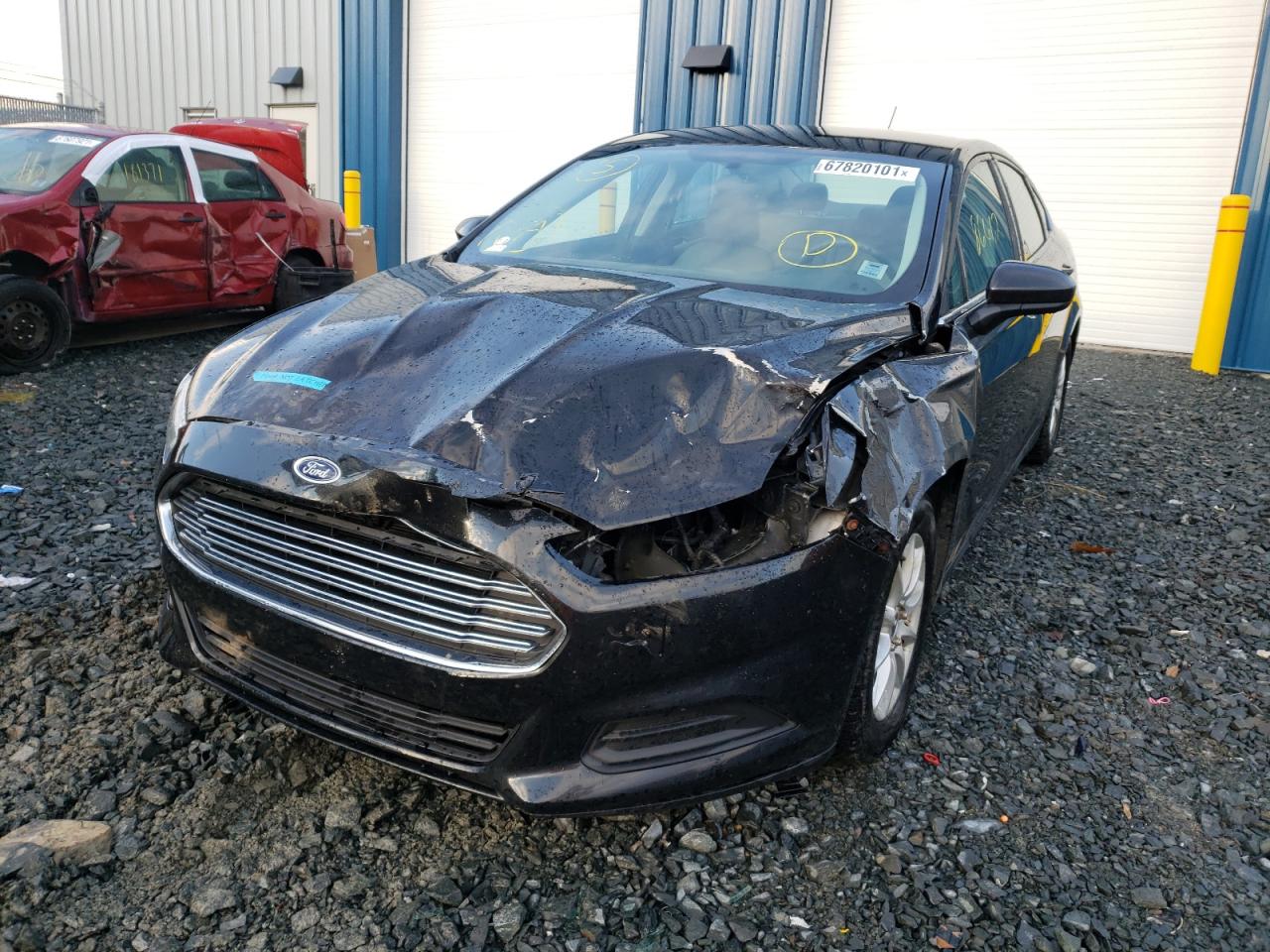 Photo 2 from auction – 2015 FORD FUSION S with VIN 1FA6P0G74F5124802