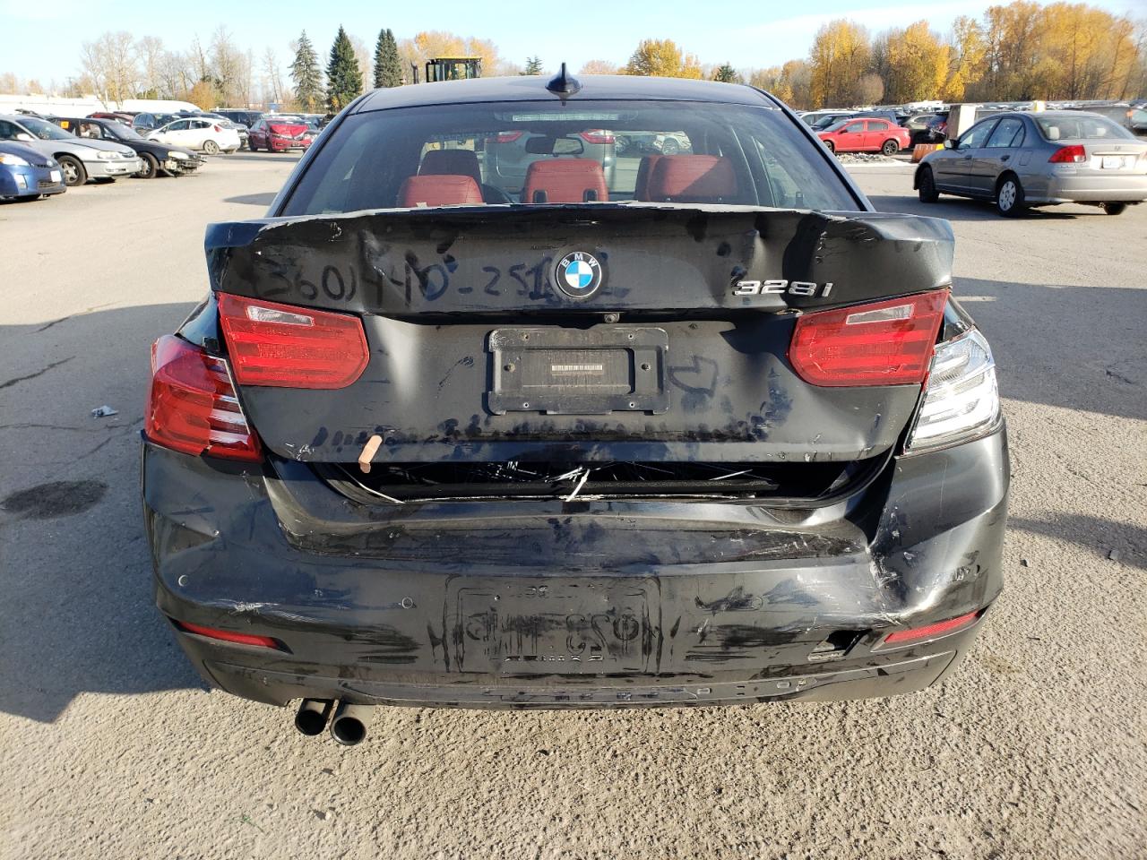 Photo 9 from auction – 2015 BMW 328 I with VIN WBA3A5G54FNS87456