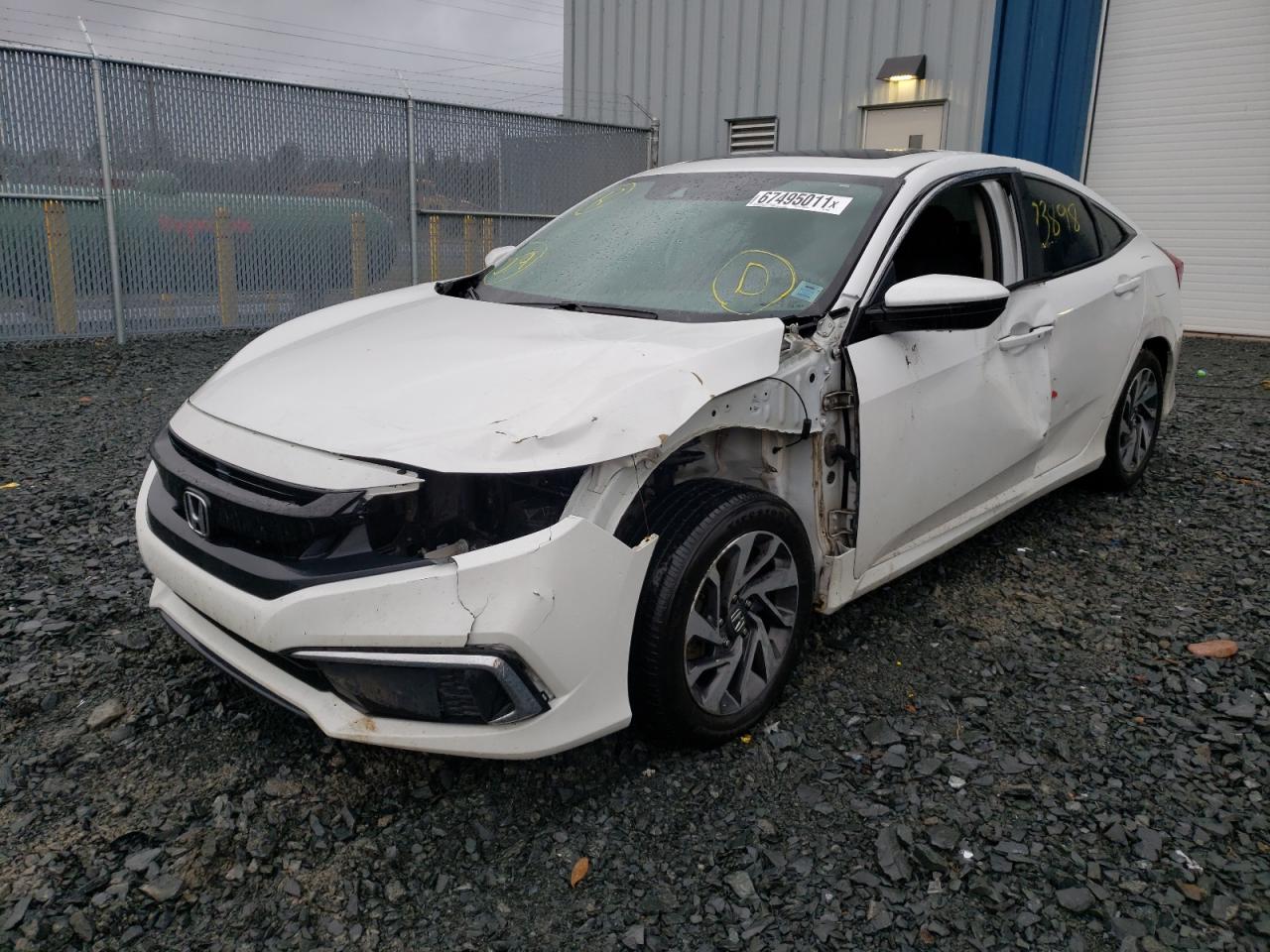 Photo 9 from auction – 2019 HONDA CIVIC EX with VIN 2HGFC2F77KH038357