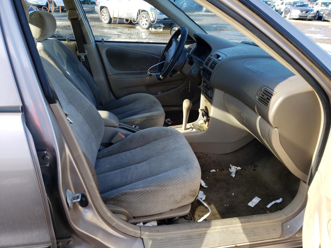 Photo 5 from auction – 2000 TOYOTA COROLLA VE with VIN 2T1BR12E6YC348397