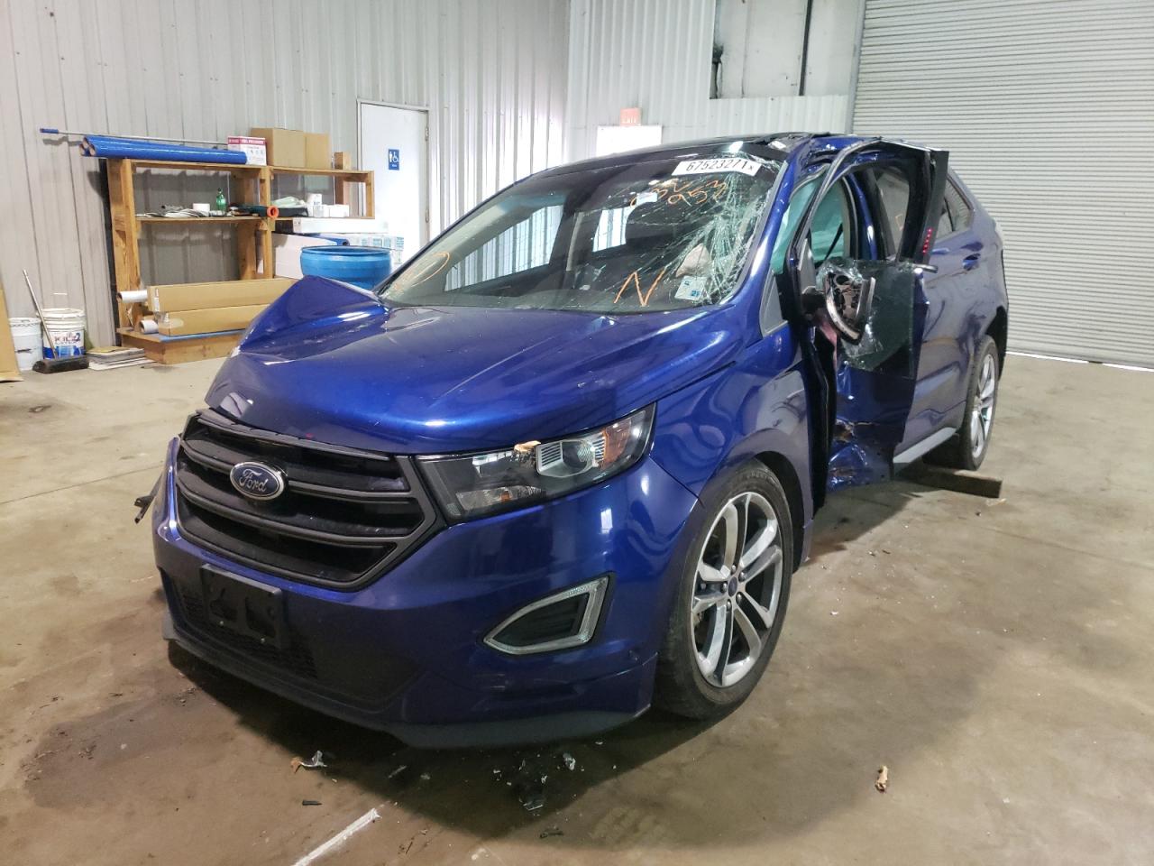 Photo 2 from auction – 2015 FORD EDGE SPORT with VIN 2FMPK3AP8FBC32953