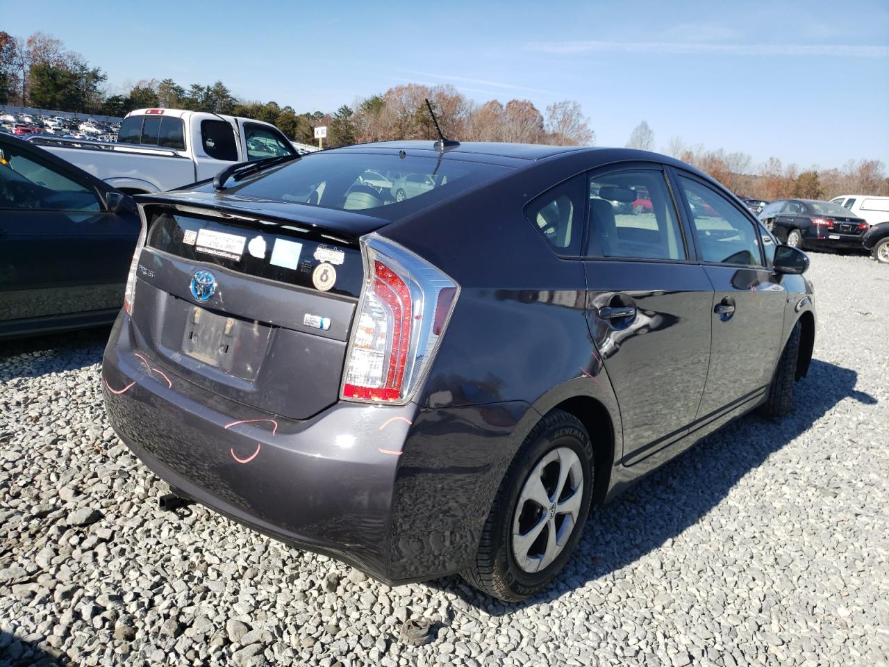 Photo 4 from auction – 2014 TOYOTA PRIUS with VIN JTDKN3DU5E0371185
