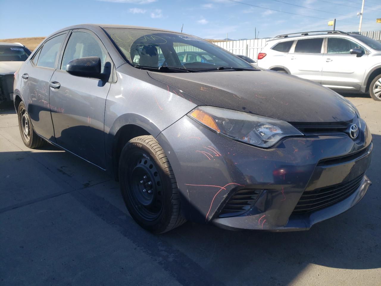 TOYOTA COROLLA L 2016 with VIN 5YFBURHEXGP412346 - Photo from auction