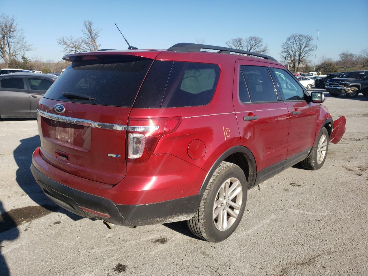 Photo 4 from auction – 2015 FORD EXPLORER with VIN 1FM5K8B81FGC34421