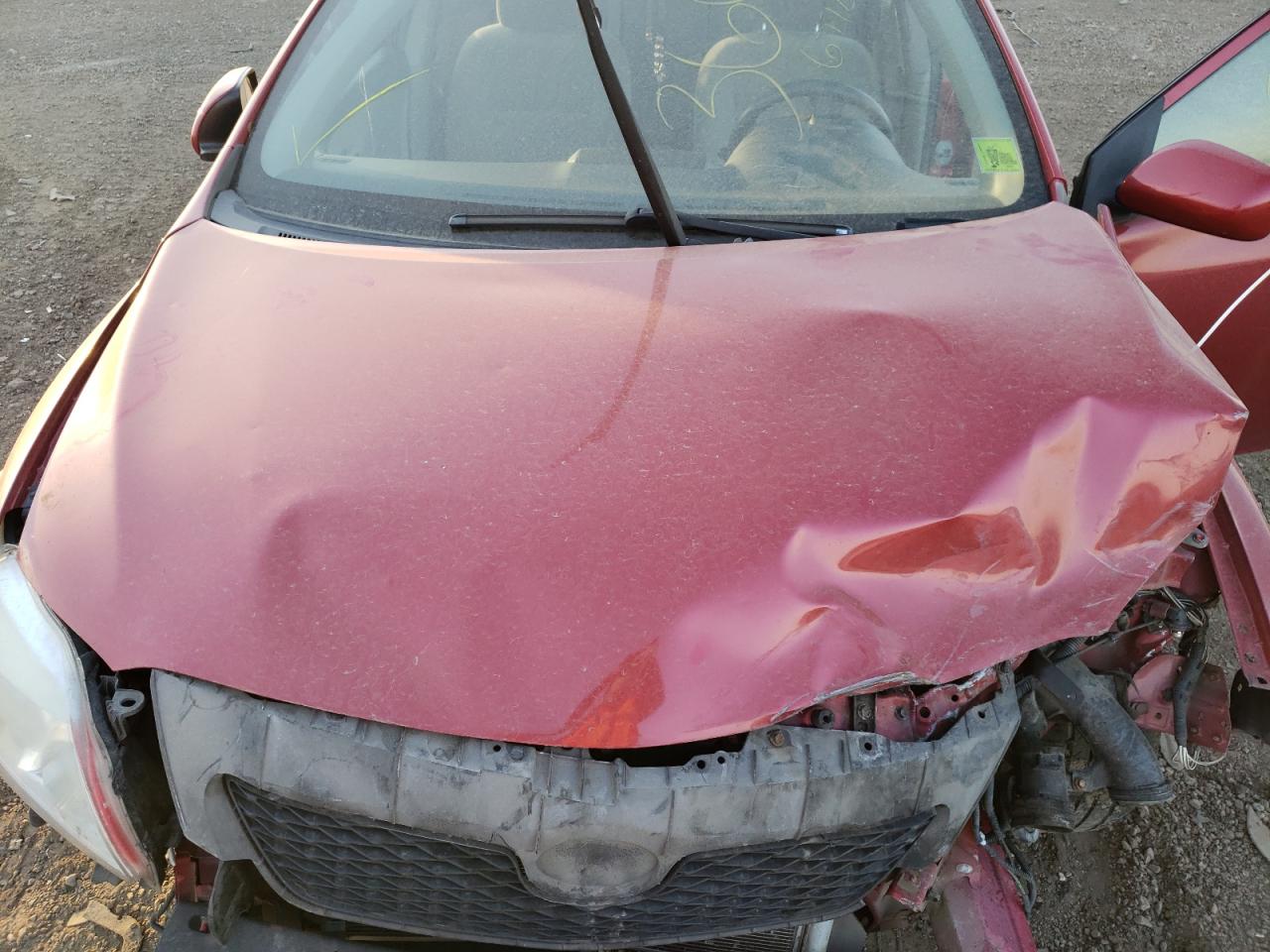 Photo 7 from auction – 2009 TOYOTA COROLLA BA with VIN JTDBL40E59J042402